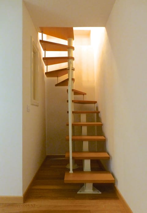 Stairs to Loft Bedroom and Bathroom