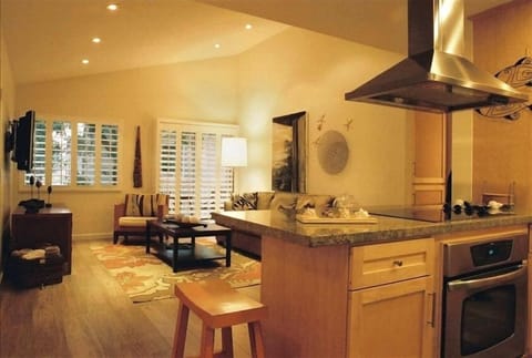 You are always in the conversation with our open kitchen layout