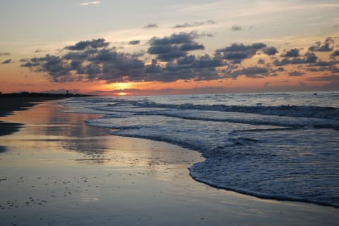 On the beach