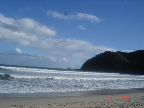 Beach nearby, sun loungers