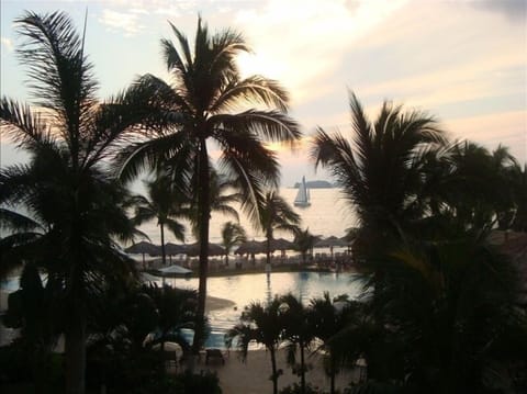 Ocean and Pool View from Balcony