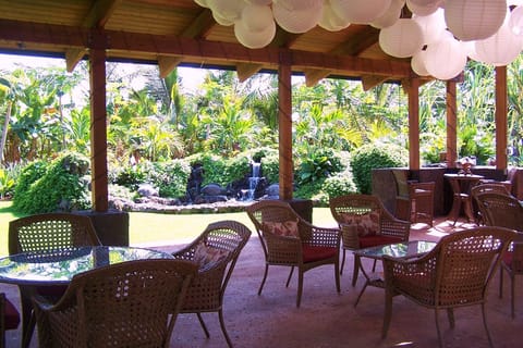 Lounge area at the pavilion