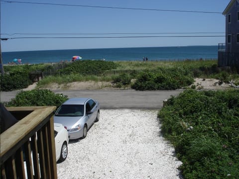Private Beach Entry Gate Across from Driveway