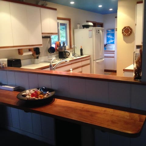 Kitchen on main level