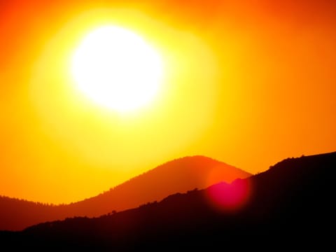 Sunset at Angel Rock Ranch