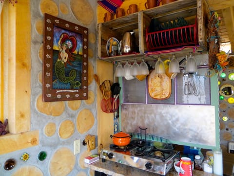 Kitchenette in the'Mermaid Cottage' 