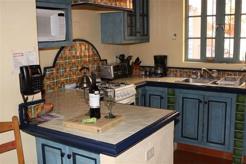 Mexican Kitchen with modern appliances