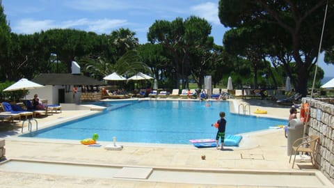 Indoor pool, a heated pool