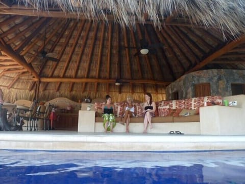 Cool and Breezy under the palapa