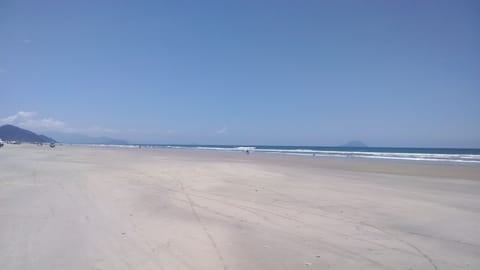 Beach nearby, sun loungers