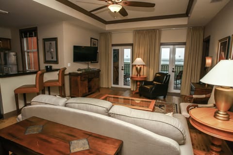 Riverfront Suite 307 is directly on the Apalachicola River