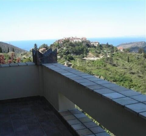 View of The Principality of Seborga from the Villa