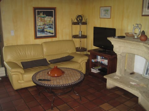 TV, fireplace, DVD player