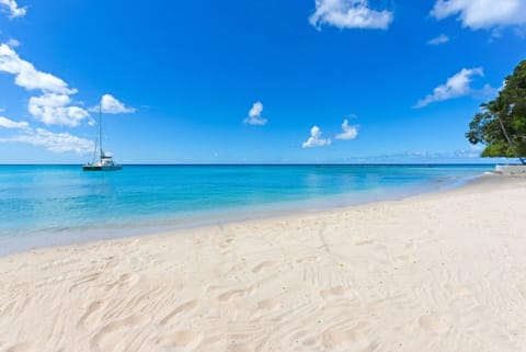 On the beach