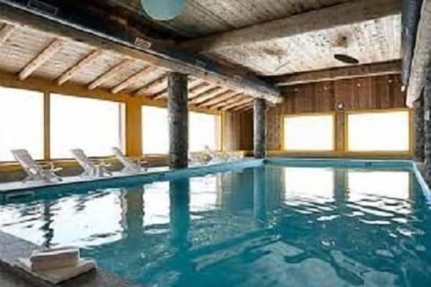 Indoor pool, a heated pool