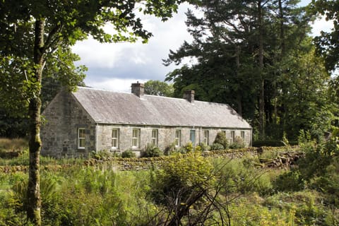 The Cottage with walled garden.