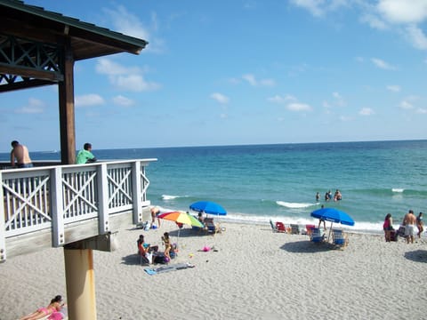 Sun loungers, beach towels