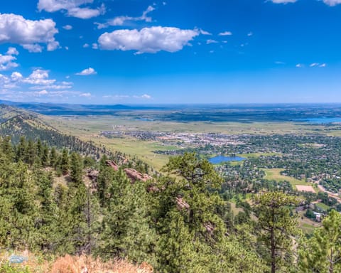 View of north Boulder from Mt Sanitas.