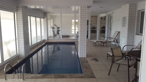 Indoor pool, a heated pool