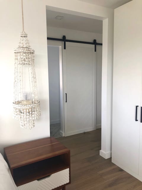 Sliding Barn Door to Master Bath