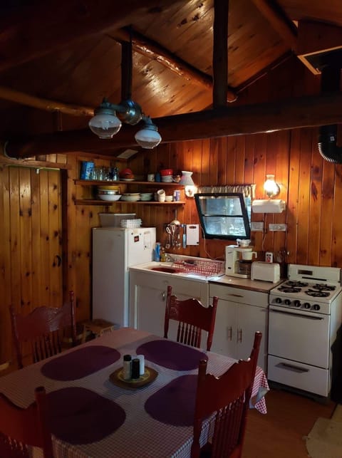 Fridge, oven, stovetop, coffee/tea maker