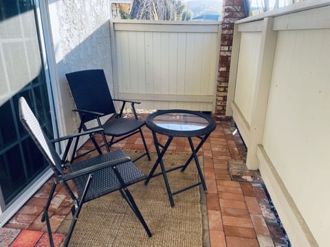 Small patio outside of Guest bedroom 