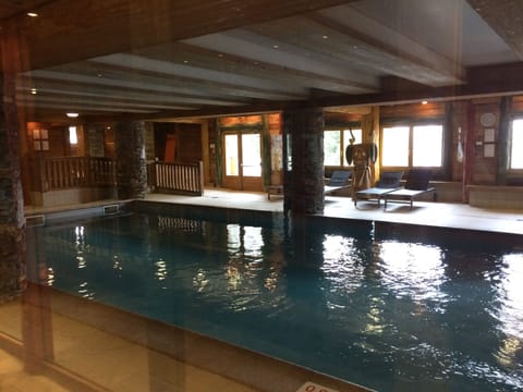 Indoor pool, a heated pool