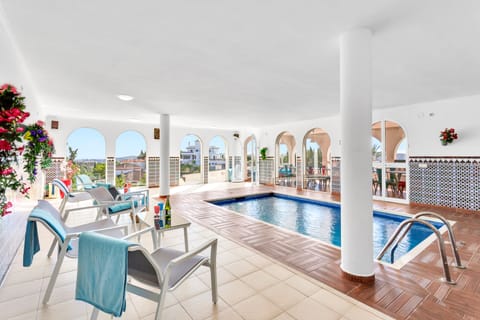 Indoor pool, outdoor pool