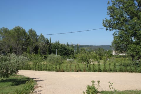View from the front of the villa
