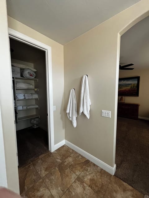 Master closet entrance