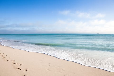 Sun loungers, beach towels