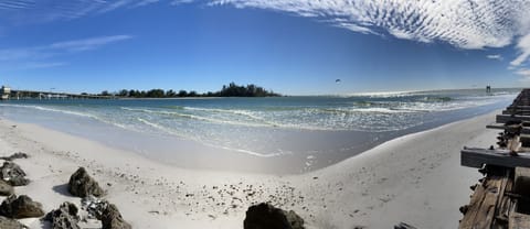 Sun loungers, beach towels