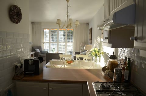 Kitchen and living room