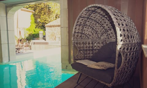 Indoor pool, a heated pool