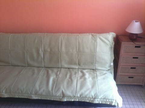 1 bedroom, iron/ironing board, bed sheets