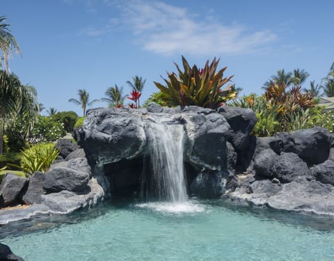 Waterfall and Grotto at the Islands Pool complex