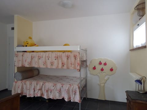 The bunk bed corner in the main bedroom