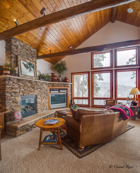 Well appointed living area with amazing views