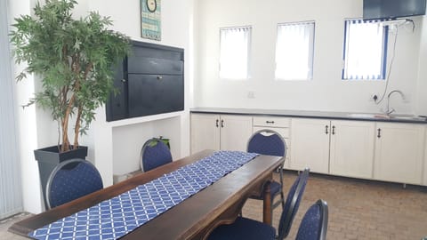 Indoor barbecue and designated smoking area