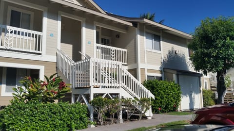 View from outside condo.