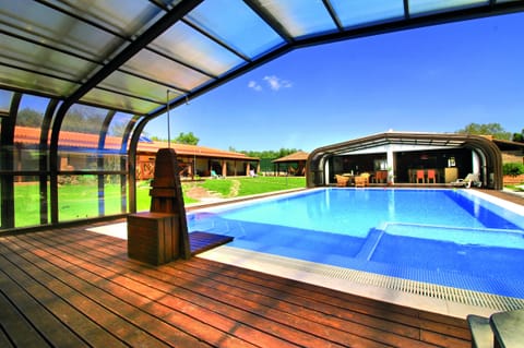 Indoor pool, outdoor pool