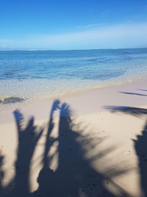 On the beach