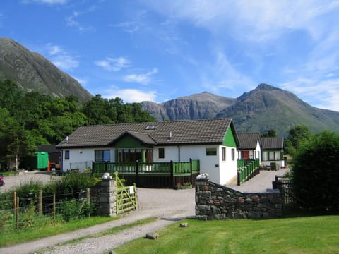 Holly Tree Cottage. Exclusive location on the banks of the river Coe.