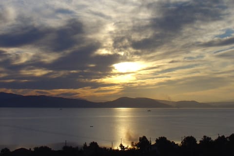 Sea view from upstairs bedroom