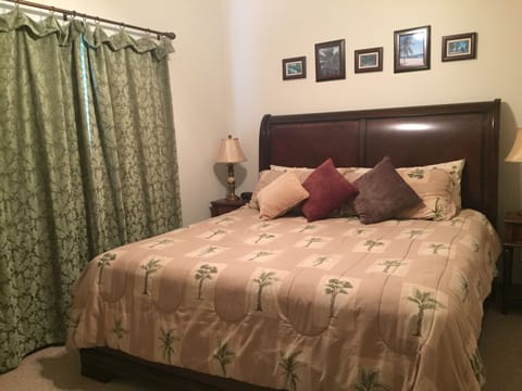 master bedroom - king size bed