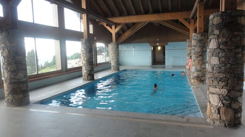 Indoor pool, a heated pool