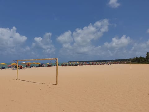 On the beach