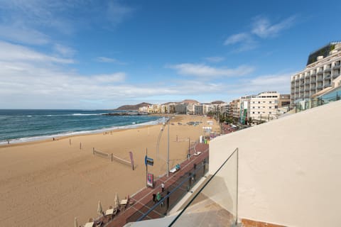 On the beach