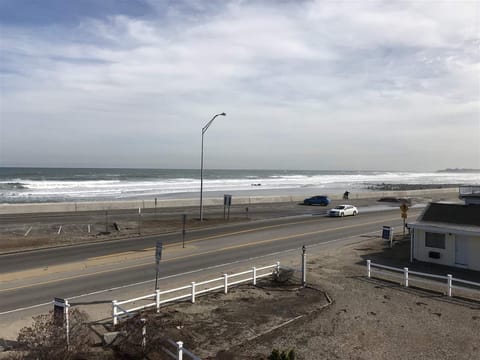 On the beach