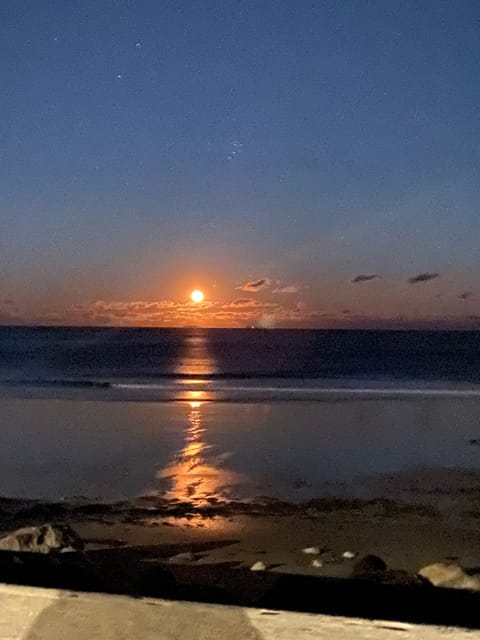 On the beach